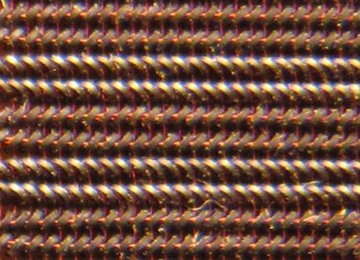 Closeup of the cores on the above board Closeup of the cores on the above board